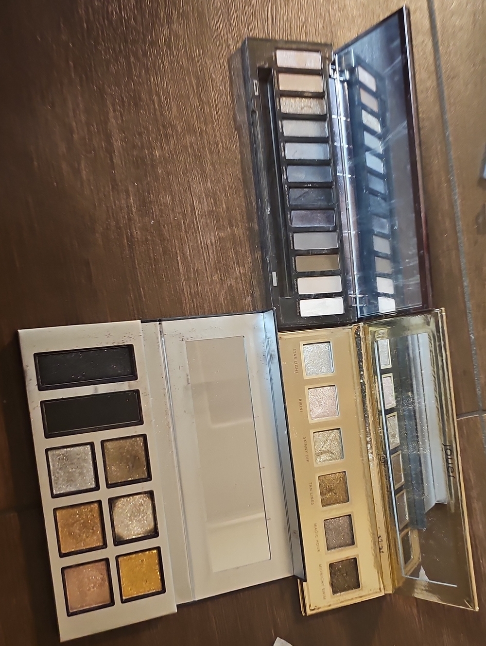 Neutral & Gold Shimmer Eyeshadow Palette Set - Women Makeup